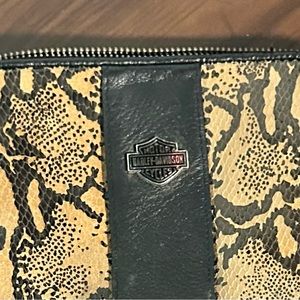 Limited edition Harley Davidson leather backpack purse